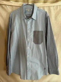 新品 UNIQLO JW ANDERSON 長袖シャツ ギンガムチェック L