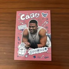 カープ選手プロデュースメニュー特典トレカ　モンテロ