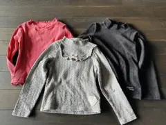 【サイズ110】UNIQLO、SLAP SLIP等　キッズトップス 3点セット