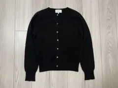 グリーンレーベルリラクシング　カシミヤ　カーディガン　ブラック