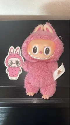 popmart ラブブ　ピンク