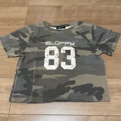 【美品】ナンバリングカモ柄TEE ミニT Fサイズ