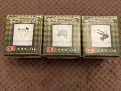ジョジョの奇妙な冒険一番くじ 第五部　黄金の風グラス3点セット