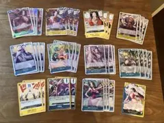 希少スリーブ】青黄ハンコック デッキ 構築済み ワンピースカード