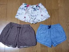 ショートパンツ3点セット　 2・3歳用