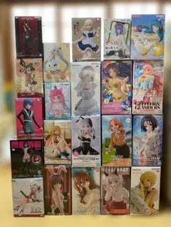 未開封/被りなし 美少女系 可愛い プライズ フィギュア 21点セット
