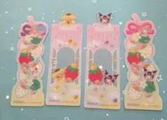 サンリオブックマークコレクション　プリン　キキララ　マイメロ　クロミ