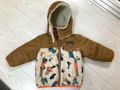 12-18か月 美品 パタゴニア ダウン ボア リバーシブル アウター ブランド