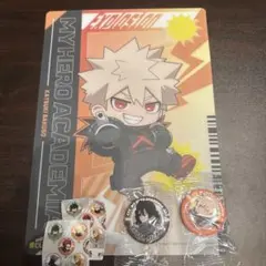 僕のヒーローアカデミア くら寿司 マルチシート 缶バッジ