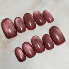 【No.010】現品 ネイルチップ ショートオーバル