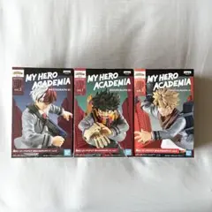 【新品未開封】 僕のヒーローアカデミア BRAVEGRAPH #1 3種 セット
