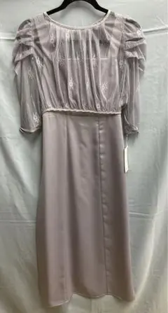 D9 haremode 総レースボレロ付デザインセットドレス ラベンダーMサイズ