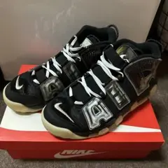 M*2様 Nike Air More Uptempo ブラック/ホワイト