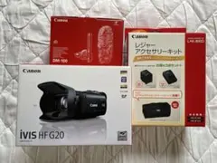 CANON キヤノン iVIS HF G20 ビデオカメラ マイク付き - メルカリ