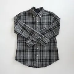 【Gymphlex】長袖コットンチェックシャツ