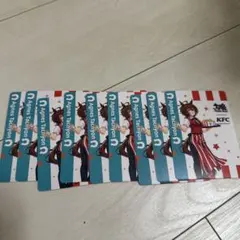 ウマ娘 KFCコラボ アグネスタキオン 9枚セット