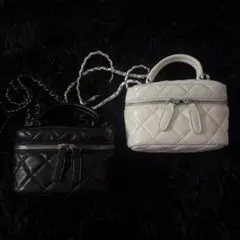 キルティングショルダーバッグ 2色セット