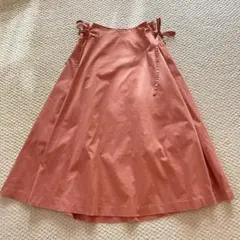 [BEAMS HEART] ロングフレアスカート Sサイズ　リボンあり