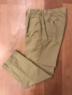 美品◎GERMANO ジェルマーノ スラックス ストライプ シアサッカー 伊製