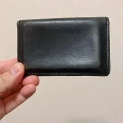 Hender Scheme ブラックカードケース