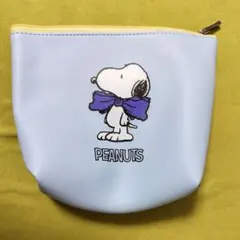 DHC スヌーピー ポーチ&ミラーセット(リボン) 非売品