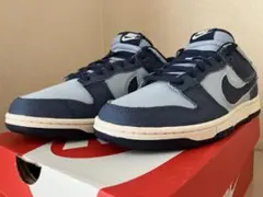 ナイキNike DUNK LOW RETRO SEネイビー/ライトブルー28cm