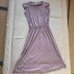 モーハウス　くすみピンク　授乳服　ワンピース　ノースリーブ お宮参り　七五三