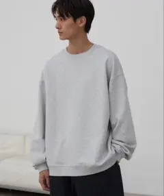 【WYM LIDNM】EXTRA FINE COTTON LOOSE SWEAT