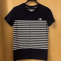 THE NORTH FACE ネイビー ボーダーTシャツ