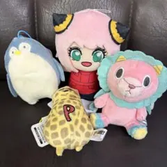 ★新品タグ付き SPY×FAMILY アーニャの好きなものマスコット 4点
