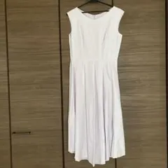 STRAWBERRY-FIELDS薄紫ワンピースベルト付き