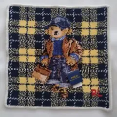 【新品】POLO RALPH LAURENポロベア タオルハンカチ シェニール織のサムネイル