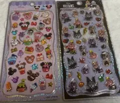 ディズニー　カップケーキ　ヴィランズ　二種