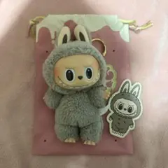 ラブブ Macaron マカロン ぬいぐるみ ペンダント キーホルダー