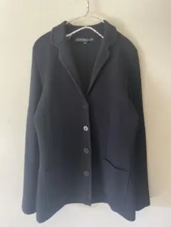 ラルフローレン　ニットジャケット　ブラック　M 羊毛　カシミヤ