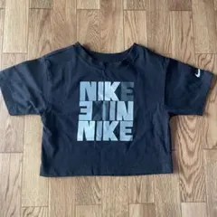 NIKE ナイキ ロゴプリント 半袖 Tシャツ ブラック 86-92cmのサムネイル