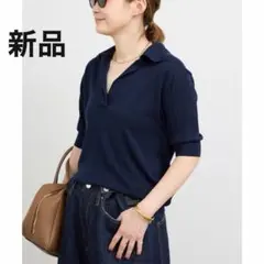 新品！Deuxieme ClasseシルクポロシャツSOIE POLOSHIRT - メルカリ
