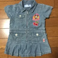 お値下げ❗️ディズニー☆ベビーミニーワンピース80