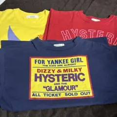 90s HYSTERIC GLAMOR ロンT 3点セットのサムネイル