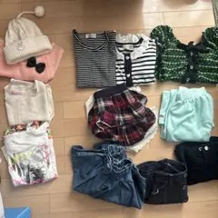 子供用衣類セット.帽子つき（サイズ130.140)13点セット