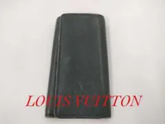 LOUIS VUITTON グリーンキーケース 約10cm x 7cm