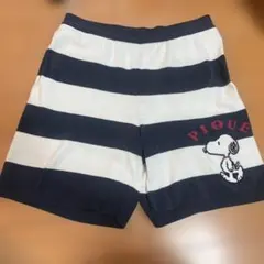 ジェラートピケ　スヌーピー　ハーフパンツ　Lサイズのサムネイル