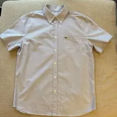 【美品】LACOSTE オックスフォードボタンダウンシャツ