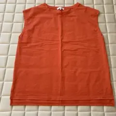 GLOBAL WORK ノースリーブ Tシャツ L オレンジ