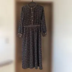 小花柄　ワンピース