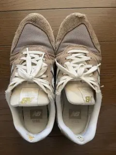 New Balance WL996HR2 ベージュ スニーカー