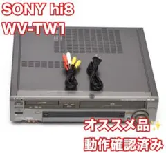 ダビング可能】Hi8 VHS ダブルデッキ 8mm ビデオデッキ WV-H6 - メルカリ