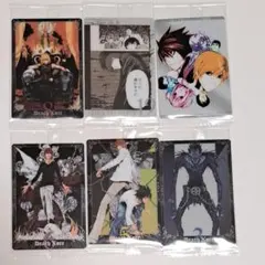 デスノート ウェハース メタリックプラカード 6枚セット