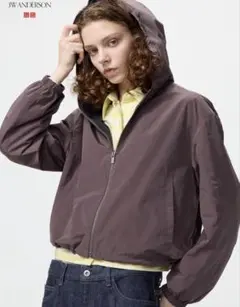 週末セール！JWANERION ウインドプルーフショートパーカ　L