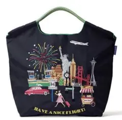 【JAL機内販売限定】ボールアンドチェーン バッグ ダークネイビー